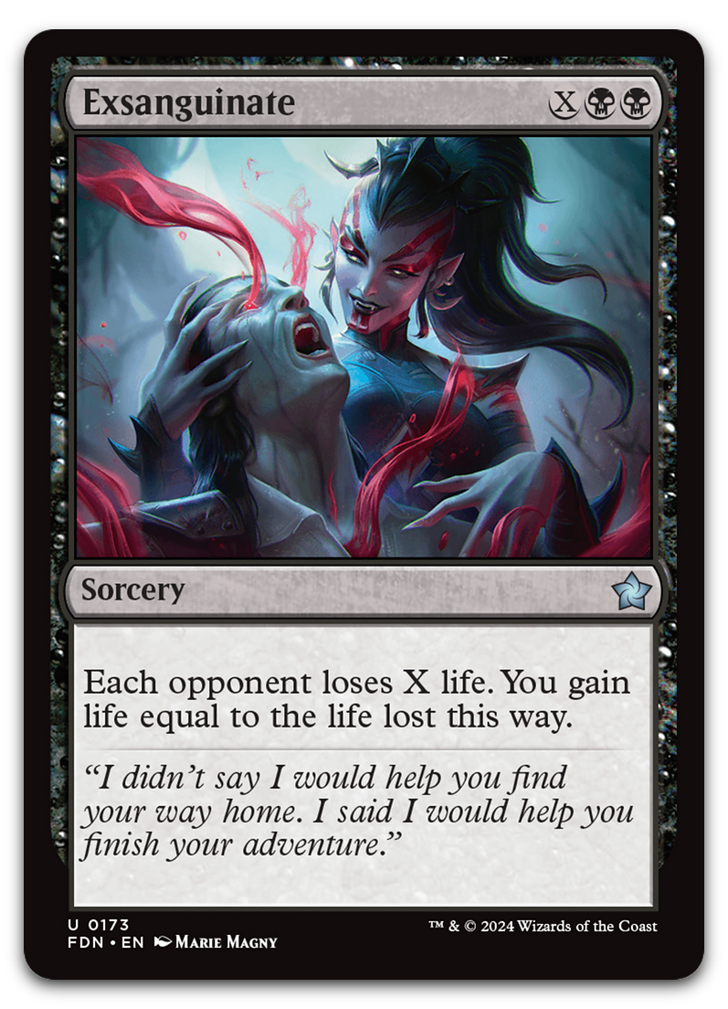 Exsanguinate (Foundations)