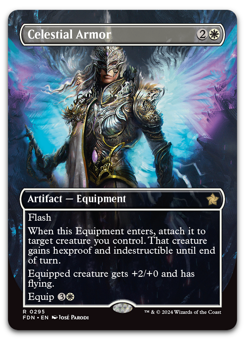 Celestial Armor (Borderless) (Foundations)