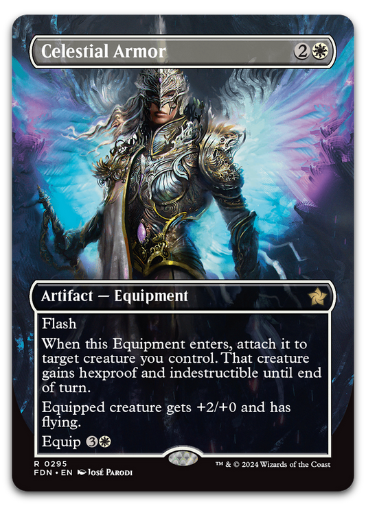 Celestial Armor (Borderless) (Foundations)