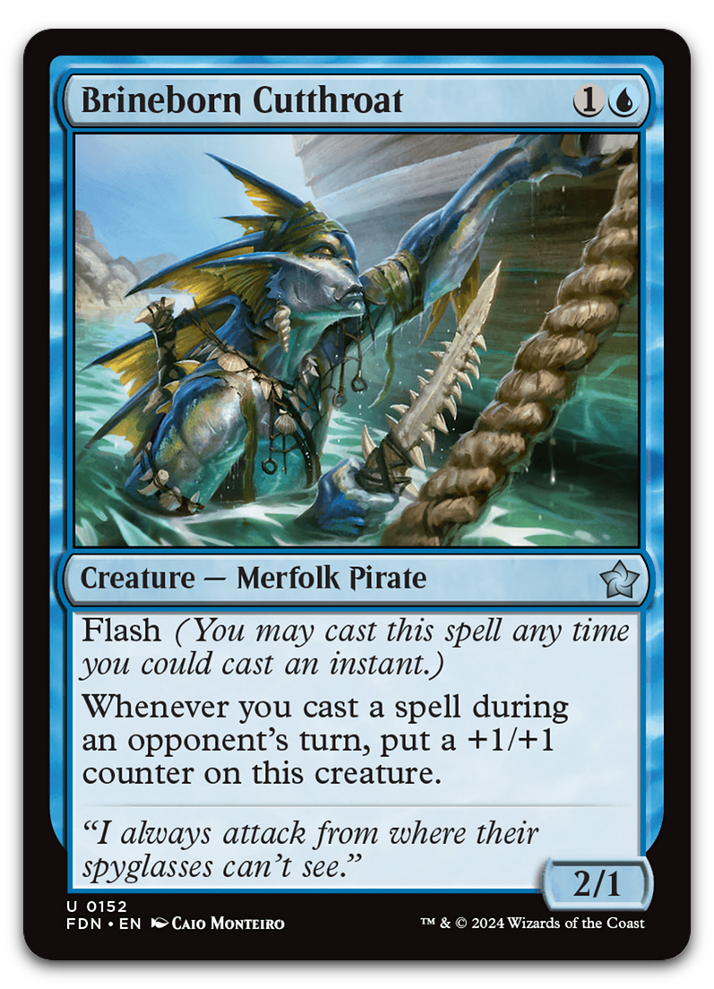 Brineborn Cutthroat (Foundations)