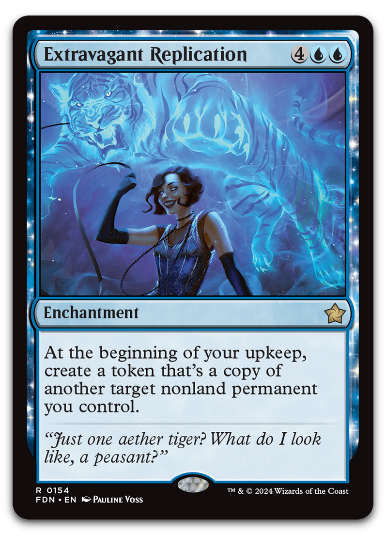 Extravagant Replication (Foundations)