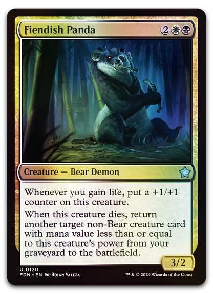 Fiendish Panda (Foundations)