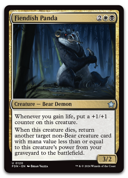Fiendish Panda (Foundations)