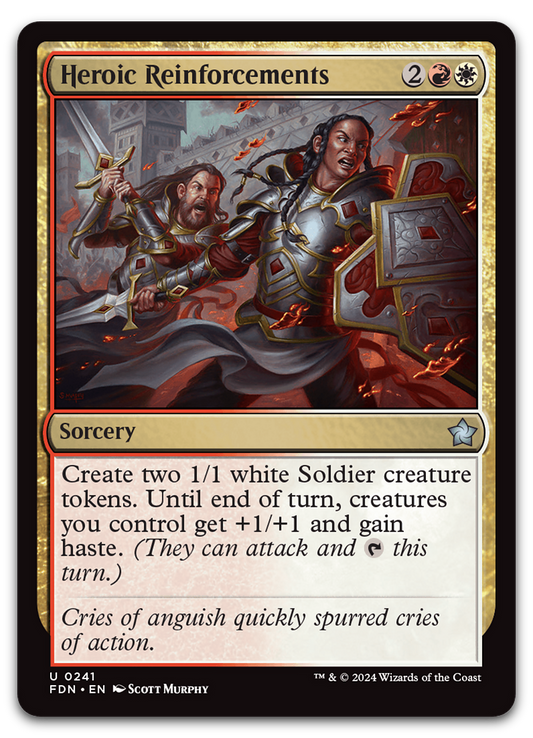 Heroic Reinforcements (Foundations)