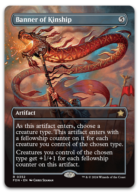 Banner of Kinship (Borderless) (Foundations)