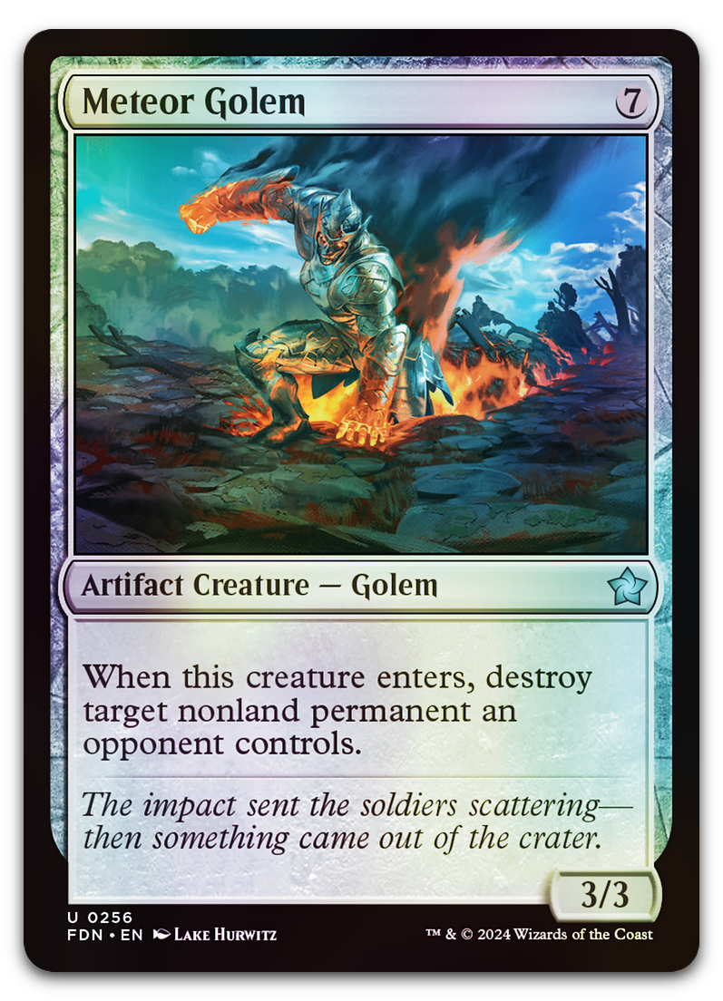 Meteor Golem (Foundations)