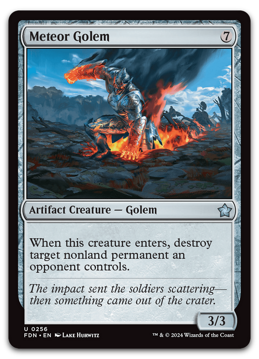 Meteor Golem (Foundations)