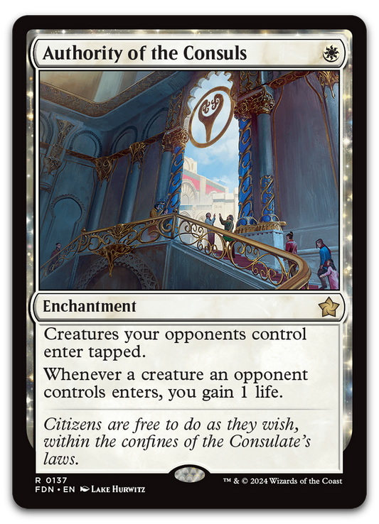 Authority of the Consuls (Foundations)