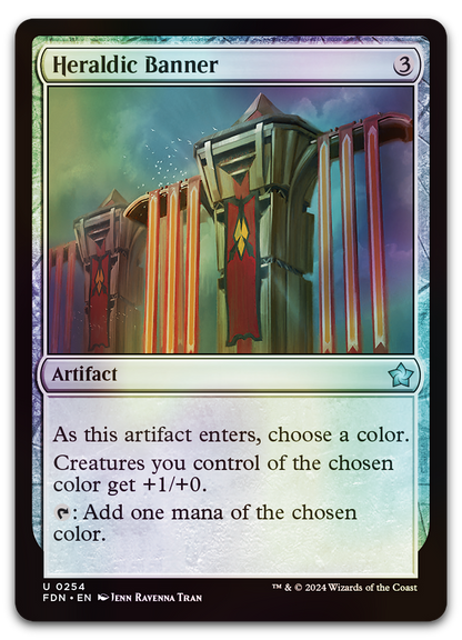 Heraldic Banner (Foundations)