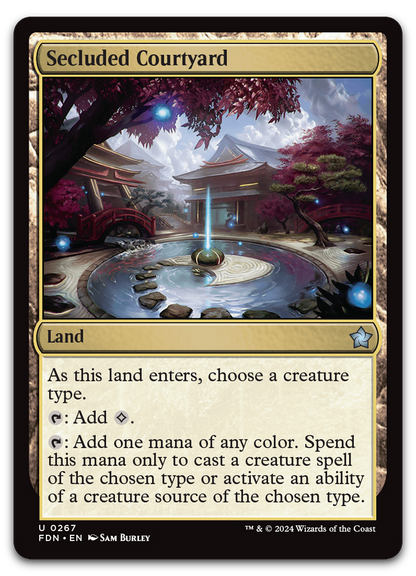 Secluded Courtyard (Foundations)