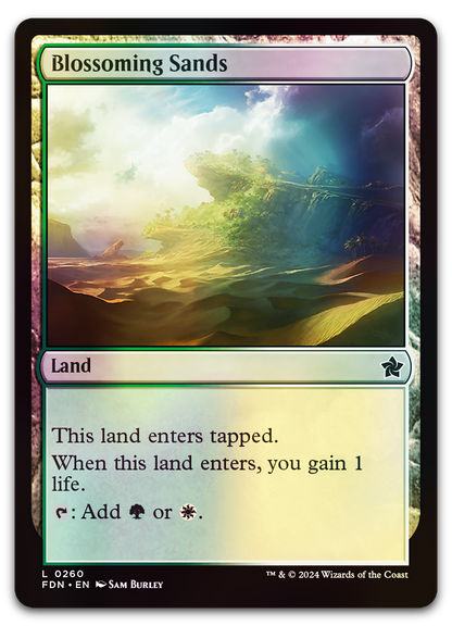 Blossoming Sands (Foundations)