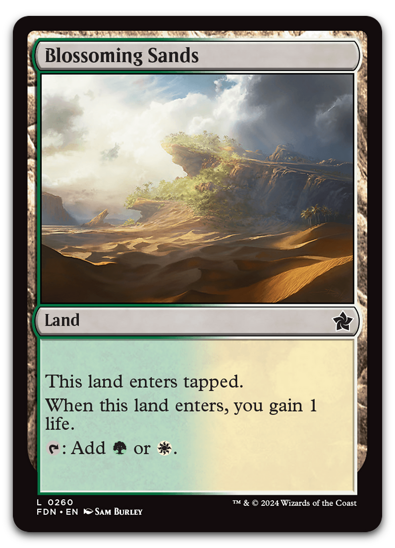 Blossoming Sands (Foundations)