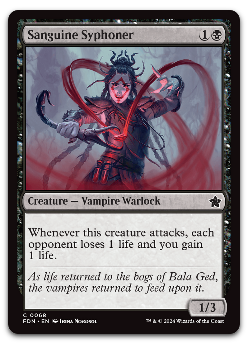 Sanguine Syphoner (Foundations)