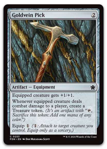 Goldvein Pick (Foundations)