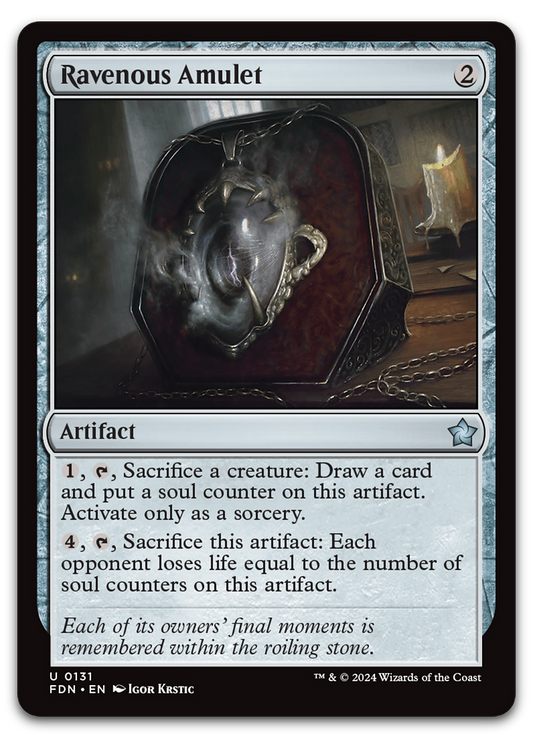 Ravenous Amulet (Foundations)