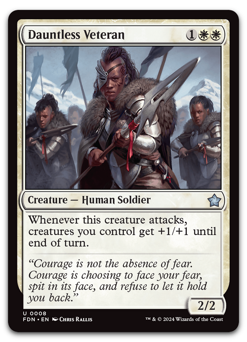 Dauntless Veteran (Foundations)