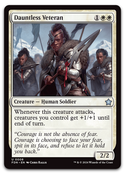 Dauntless Veteran (Foundations)