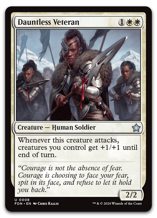 Dauntless Veteran (Foundations)