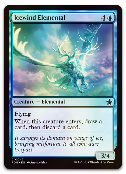 Icewind Elemental (Foundations)
