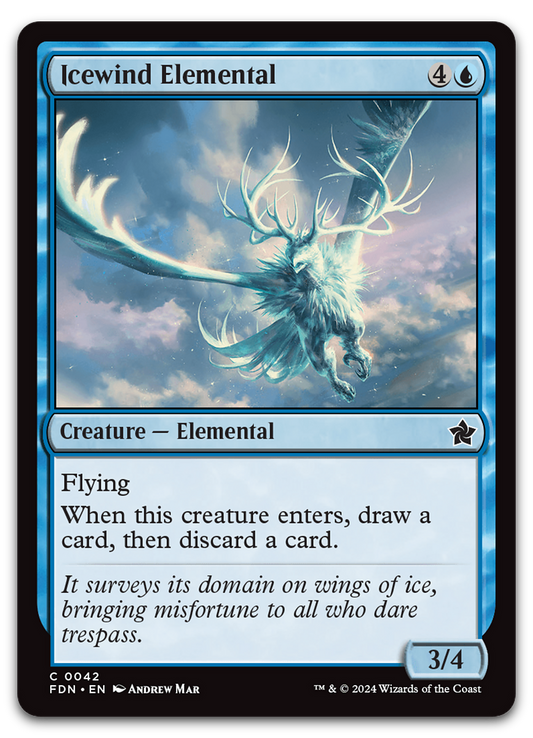 Icewind Elemental (Foundations)