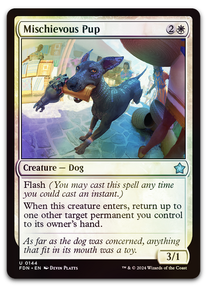 Mischievous Pup (Foundations)