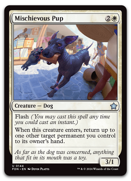 Mischievous Pup (Foundations)
