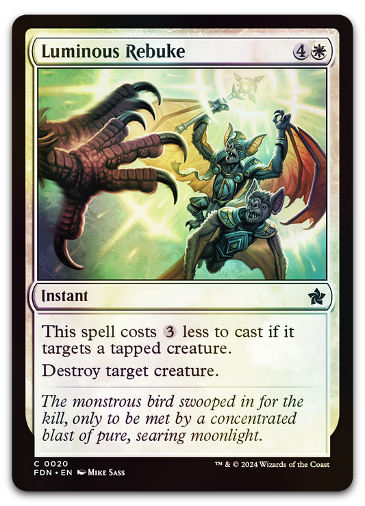 Luminous Rebuke (Foundations)