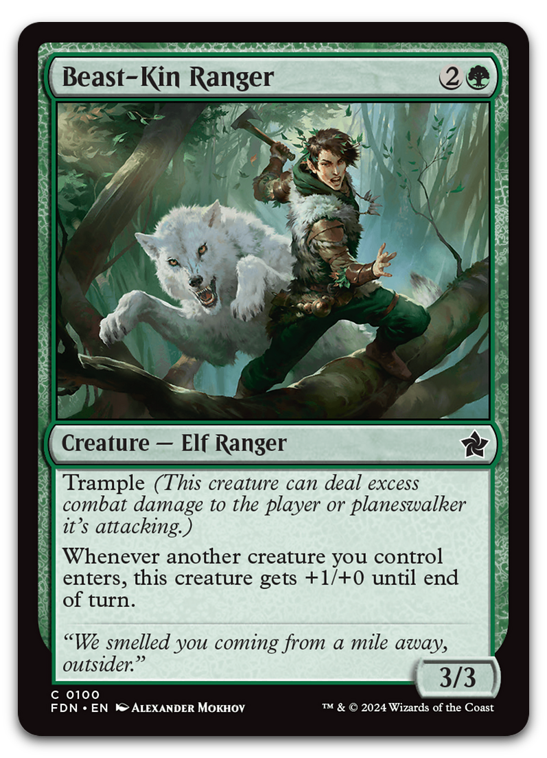 Beast-Kin Ranger (Foundations)