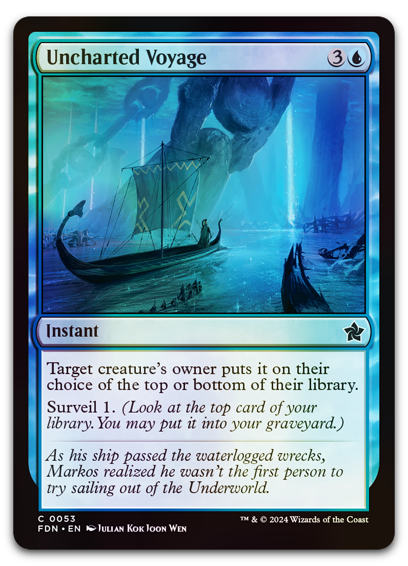 Uncharted Voyage (Foundations)