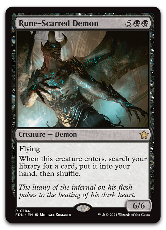 Rune-Scarred Demon (Foundations)