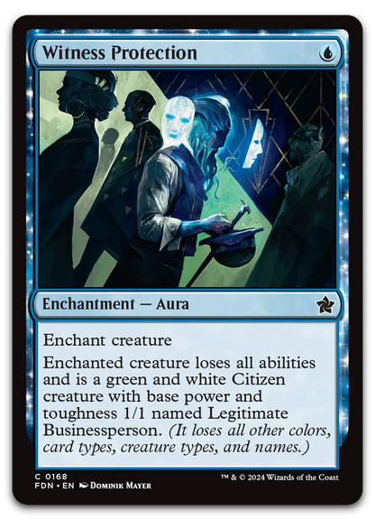 Witness Protection (Foundations)