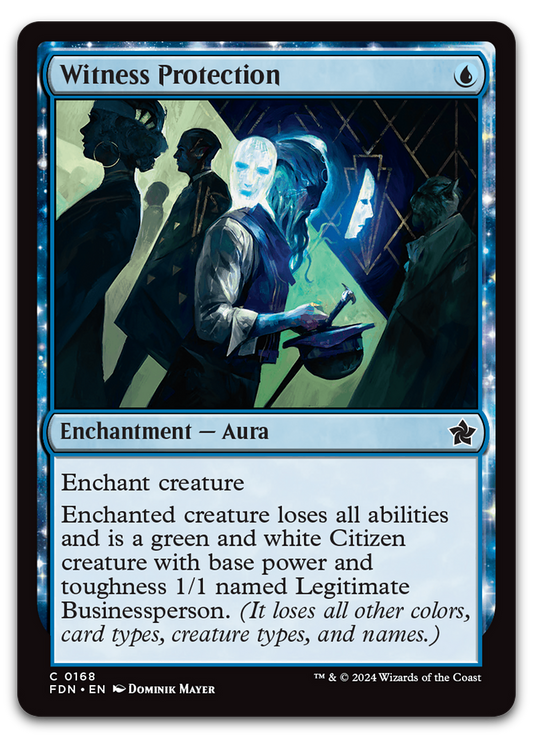 Witness Protection (Foundations)