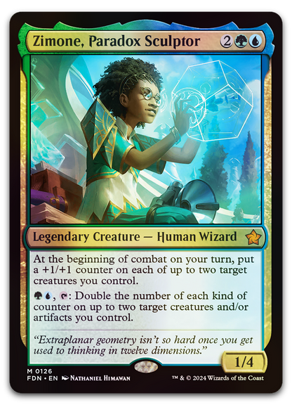 Zimone, Paradox Sculptor (Foundations)