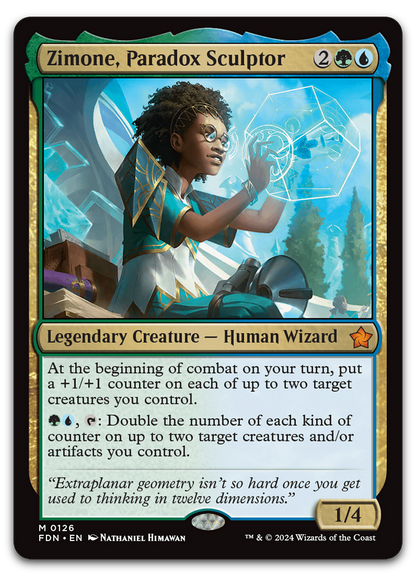 Zimone, Paradox Sculptor (Foundations)