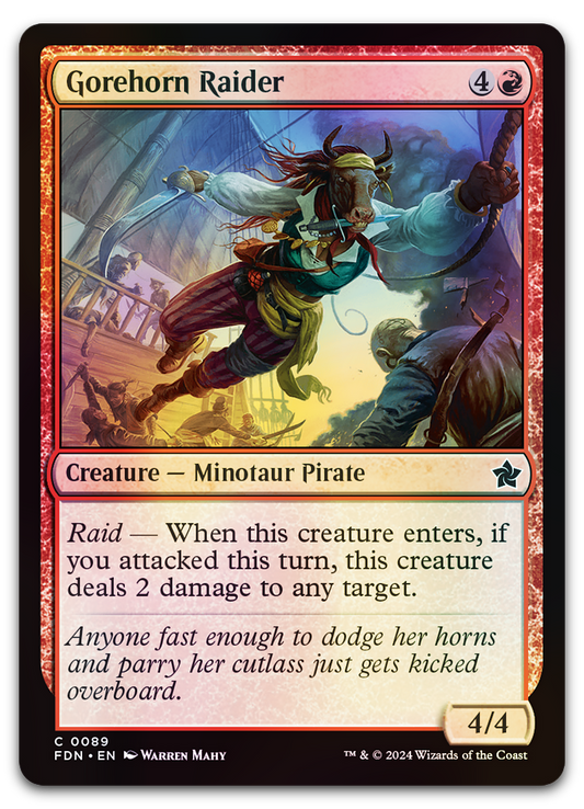 Gorehorn Raider (Foundations)