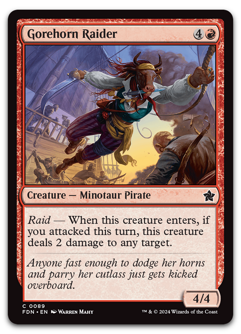 Gorehorn Raider (Foundations)