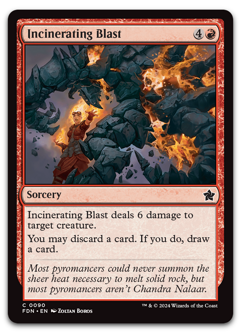 Incinerating Blast (Foundations)