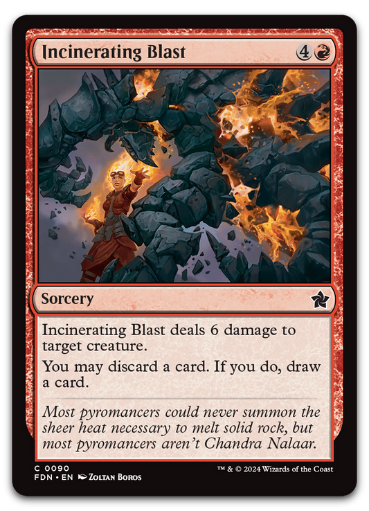 Incinerating Blast (Foundations)