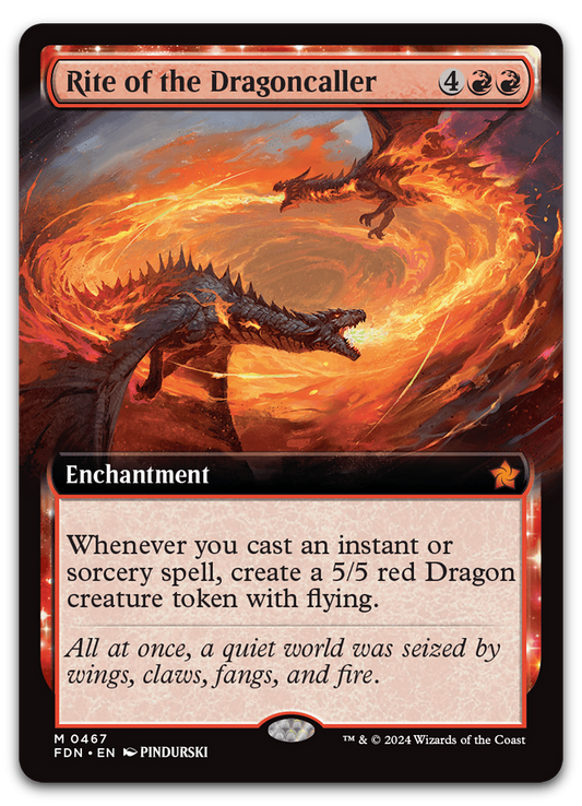 Rite of the Dragoncaller (Extended Art) (Foundations)