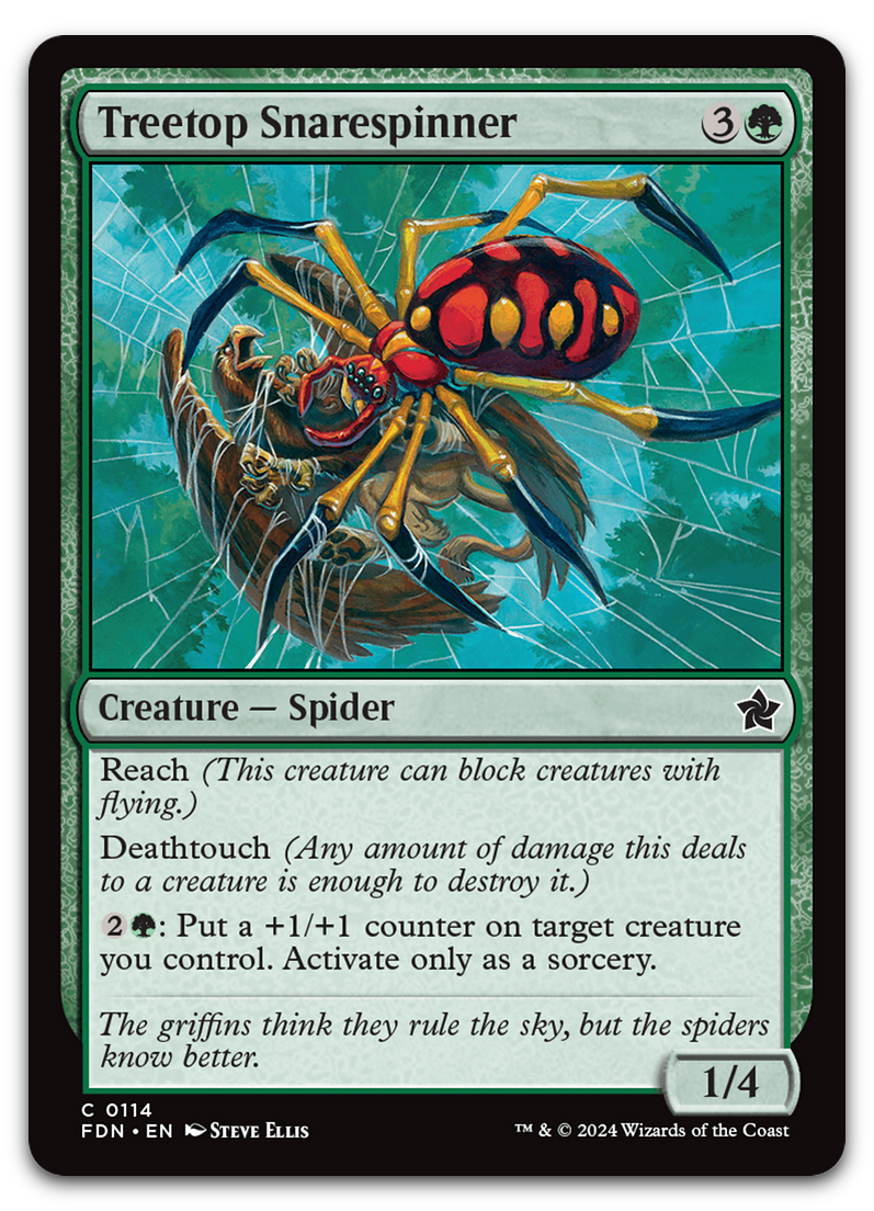 Treetop Snarespinner (Foundations)