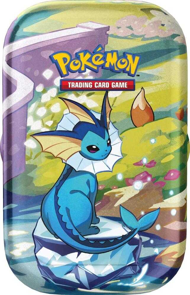 Pokemon TCG - Prismatic Evolutions Mini Tin [Vaporeon] - SV: Prismatic Evolutions (PRE)