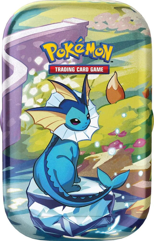 Prismatic Evolutions Mini Tin [Vaporeon] - SV: Prismatic Evolutions (PRE)