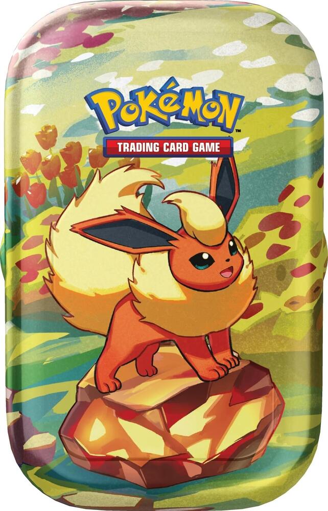 Pokemon TCG - Prismatic Evolutions Mini Tin [Flareon] - SV: Prismatic Evolutions (PRE)