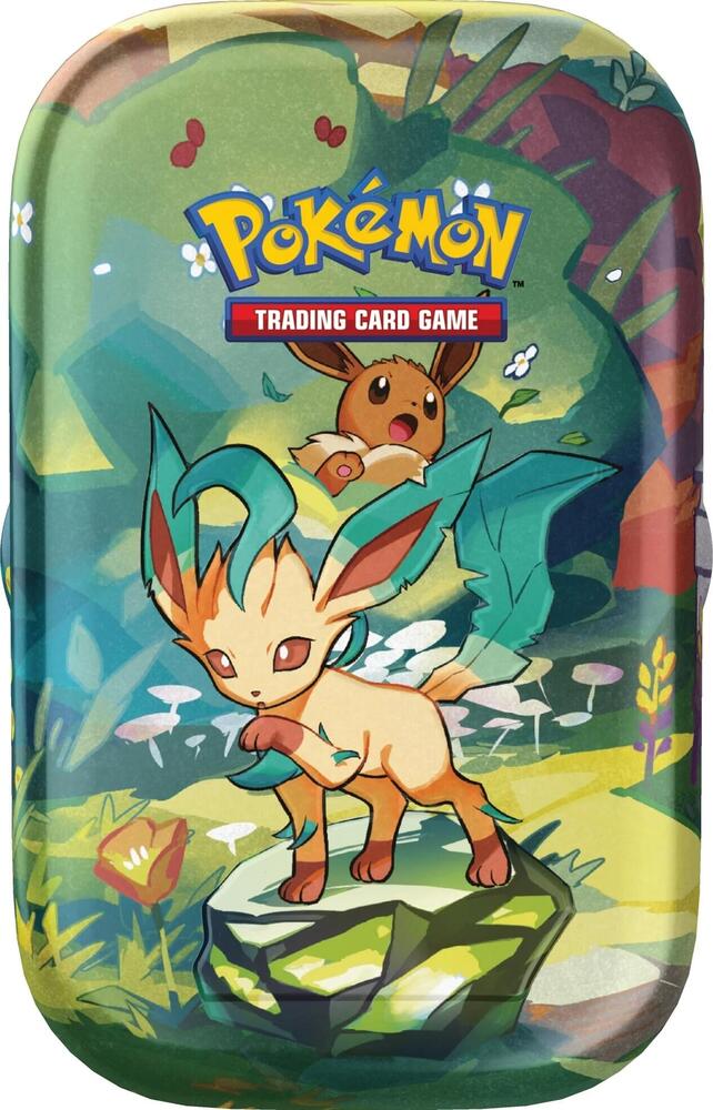 Pokemon TCG - Prismatic Evolutions Mini Tin [Leafeon] - SV: Prismatic Evolutions (PRE)