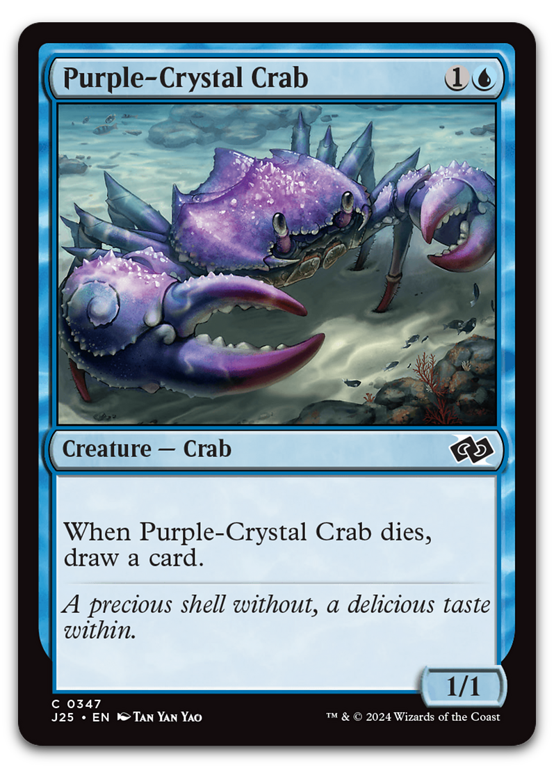 Purple-Crystal Crab (Foundations Jumpstart)