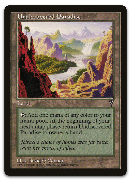 Undiscovered Paradise (Visions)