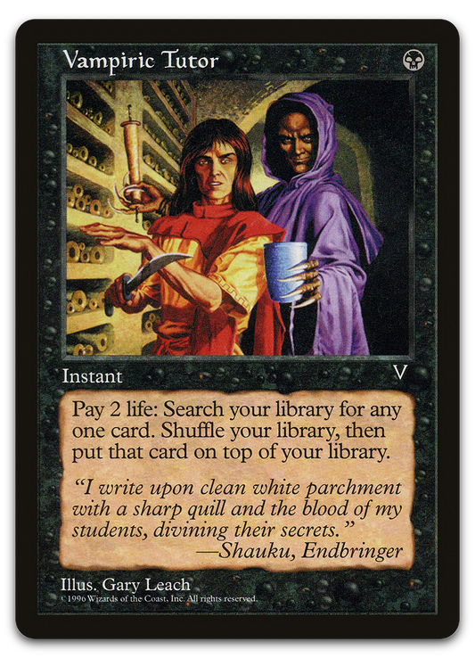 Vampiric Tutor (Visions)