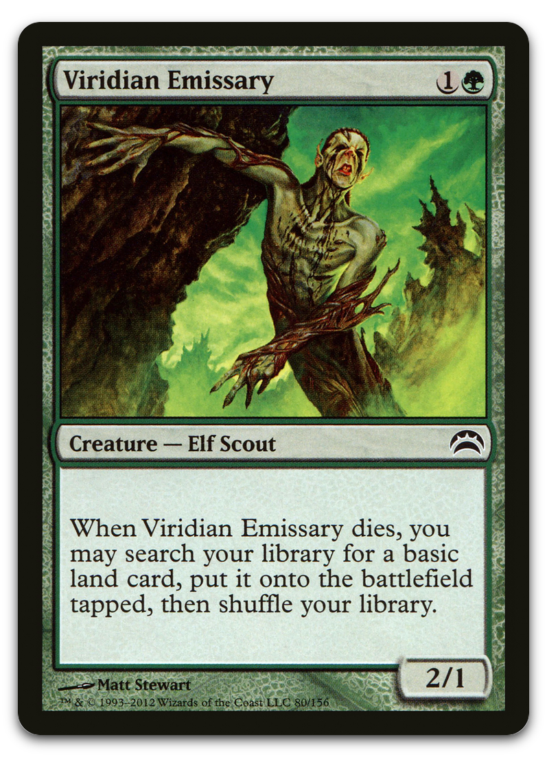 Viridian Emissary (Planechase 2012)