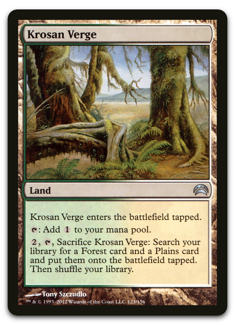 Krosan Verge (Planechase 2012)