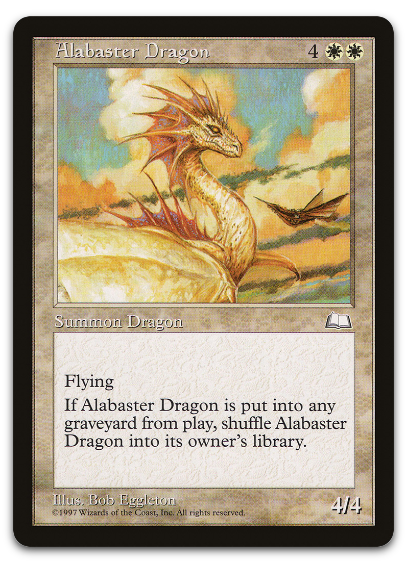 Alabaster Dragon (Weatherlight)
